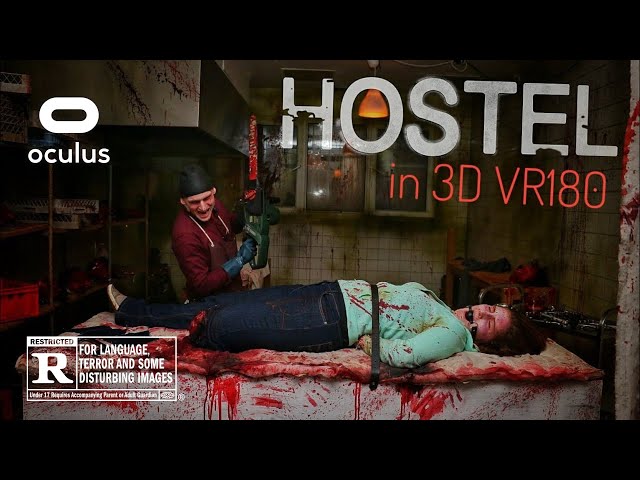 HOSTEL 3D - Movie Park Germany VR180 3D VR Horror scary Creepypasta Experience #oculus