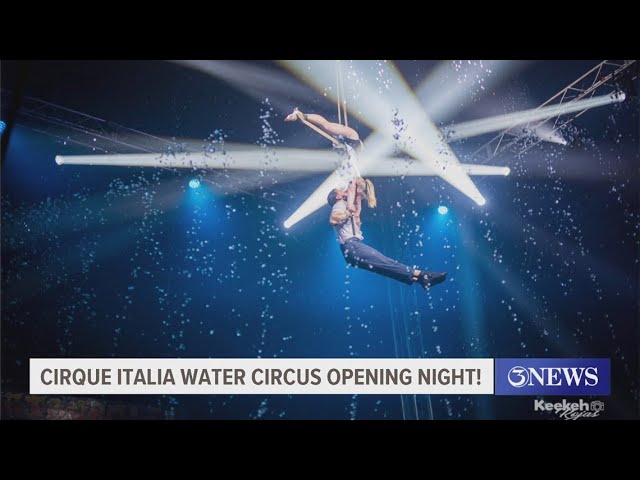 Water circus opening night as the city remains in stage 3 water restrictions