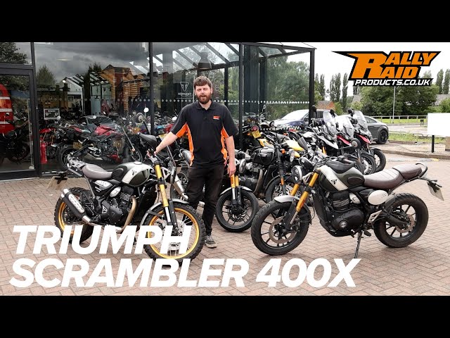 RALLY RAID PRODUCTS: TRIUMPH SCRAMBLER 400X