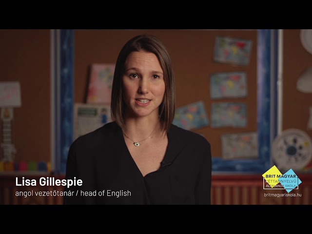 Brit-Magyar Iskola: welcome by Lisa Gillespie, Head of English