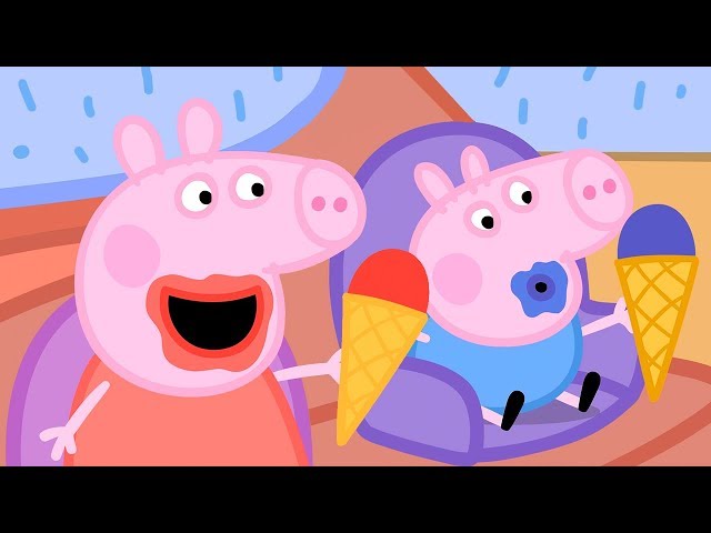 小猪佩奇 | 精选合集 | 1小时 | 下雨天吃冰激凌🍦| 粉红猪小妹|Peppa Pig Chinese |动画