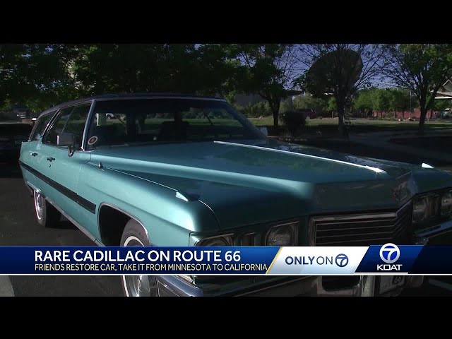 Detailed look at classic Cadillac Station Wagon