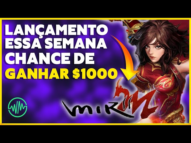 MIR2M - NOVO JOGO NFT GRÁTIS DA WEMIX ESTÁ TE DANDO ITENS E CHANCE DE GANHAR $1000 DÓLARES