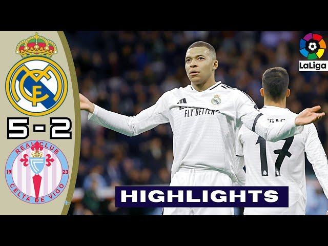 Real Madrid 5-2 Celta de Vigo - All Goals & Highlights | Copa del Rey 2025