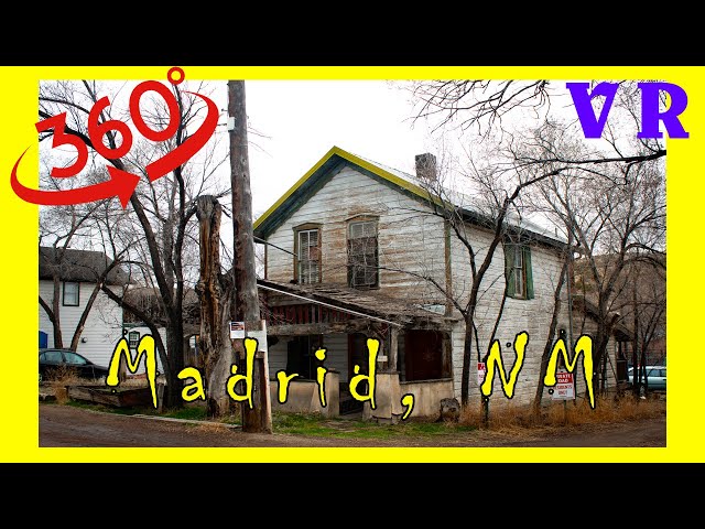 Walking Tour of Madrid, NM VR 360