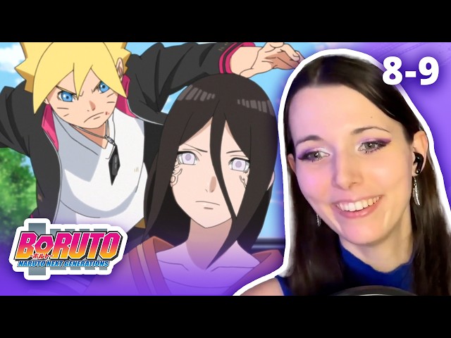 Boruto vs. Hanabi 🥊 | BORUTO | Episodes 8-9 REACTION