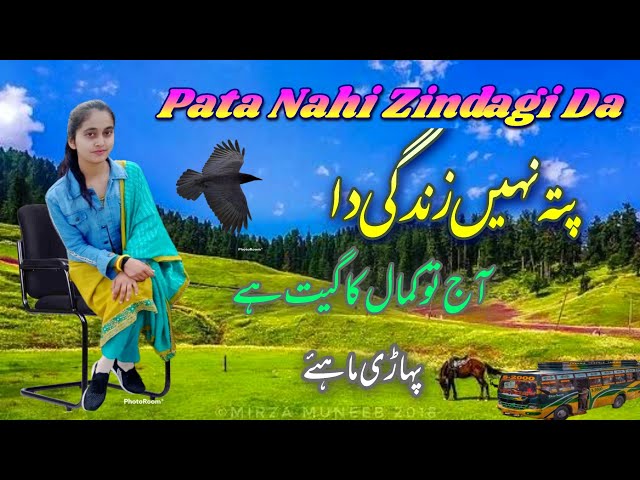 Pata Nahi Zindagi Da | Pahari Song | Gojri Pahari Lok Geet Bait Pahari Mahiye | Nice Kalam | Mahiye