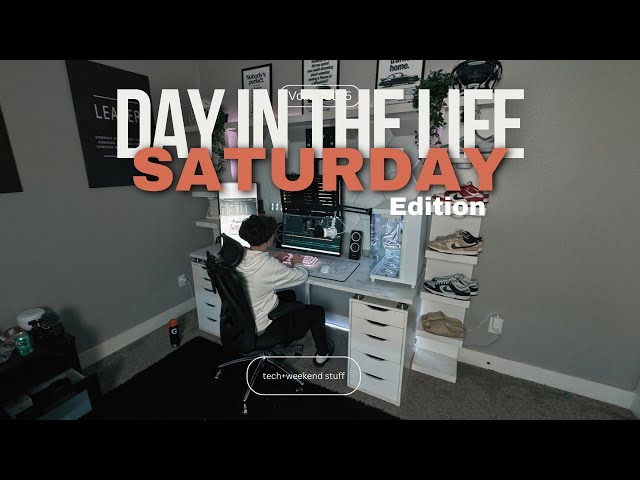 REALISTIC - DAY IN THE LIFE OF A TEENAGE CONTENT CREATOR (SATURDAY EDITION)