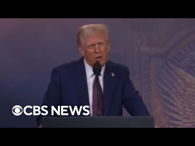 Trump speaks, takes questions at World Economic Forum