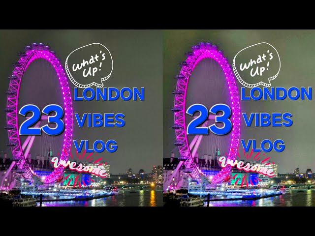 LONDONVIBESVLOG23 is live