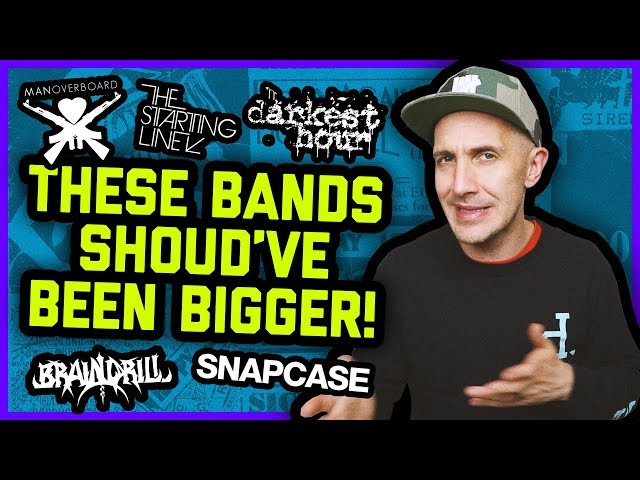 BANDS THAT SHOULD'VE BEEN BIGGER: Darkest Hour, Man Overboard, Snapcase, The Starting Line