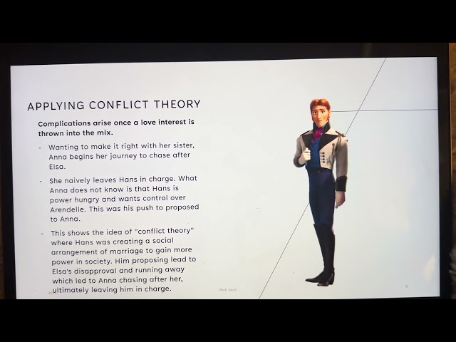 The Analytical View of Conflict Theory In Disney's Frozen