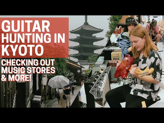 Unbelievable Guitar Finds in Kyoto!