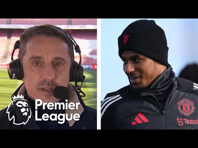 Gary Neville reacts to Marcus Rashford's move from Man United to Villa | Premier League | NBC Sports