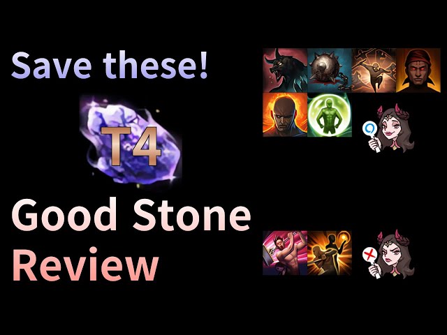 [Lost Ark] Tier 4 Good Stones (Read the comment)