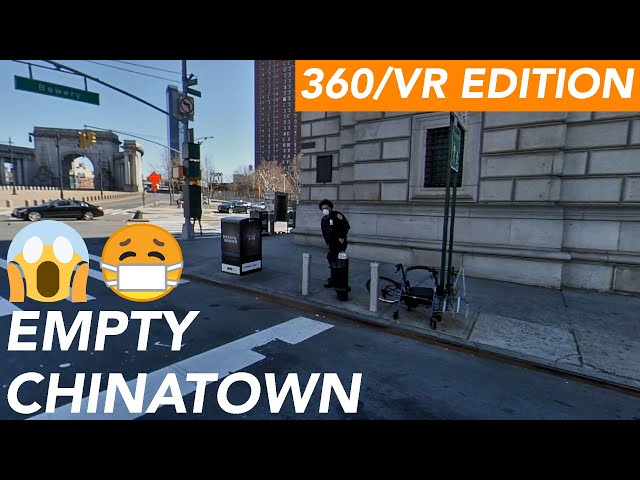 360° NEW YORK LOCKDOWN: Brooklyn Bridge and Chinatown