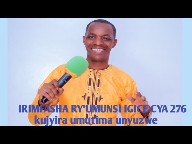 IRIMFASHA RY'UMUNSI part 276 "kujyira umutima unyuzwe" by Ev Fulgence Mutabaruka