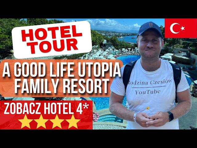 🇹🇷A GOOD LIFE UTOPIA RESORT 4⭐️⭐️⭐️⭐️ hotel all inclusive z fantastycznym AQUAPARKIEM. Turcja.