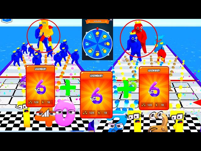 CAN NOT BE !! MERGE NUMBER LOER RUN Merge Battle 0123456789 GamePlay - iOS, Android Part 5