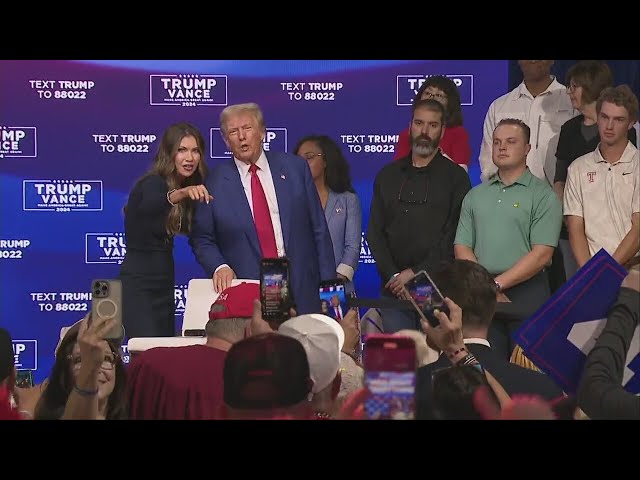 Trump holds town hall in Pennsylvania suburbs with focus on economy