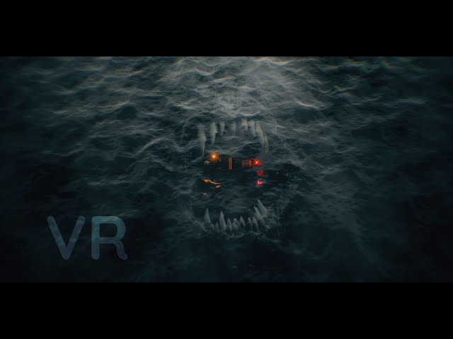 Ominous and Epic Music - VR - Lone Boat On Open Ocean