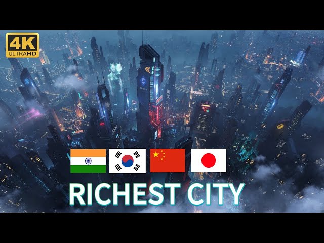 10 Richest Cities in Asia | TOP 10 Largest Cities in Asia | 4K UHD