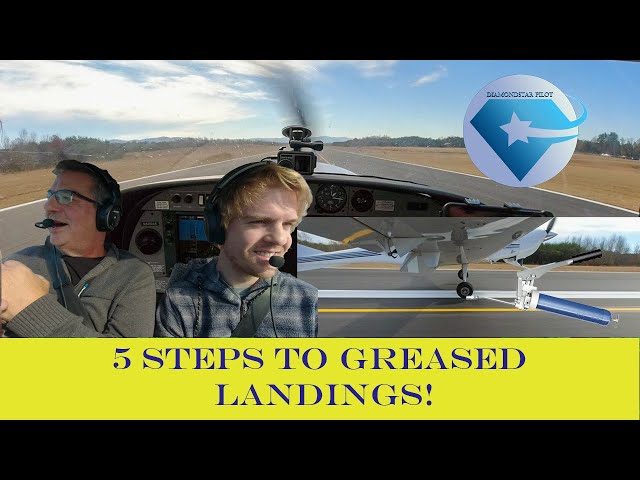 Top 5 Reasons Your Landings Are Bad |Diamond DA40|