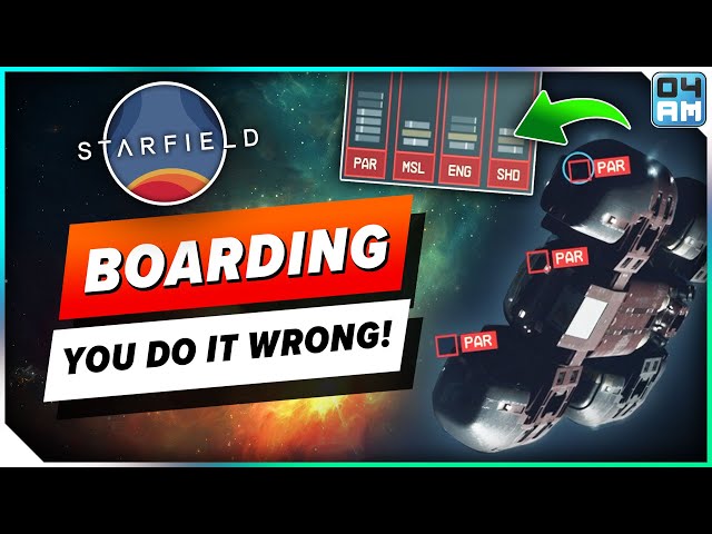 Starfield Ultimate Boarding Guide - How To Disable Engines, Dock, Steal Ships & More!