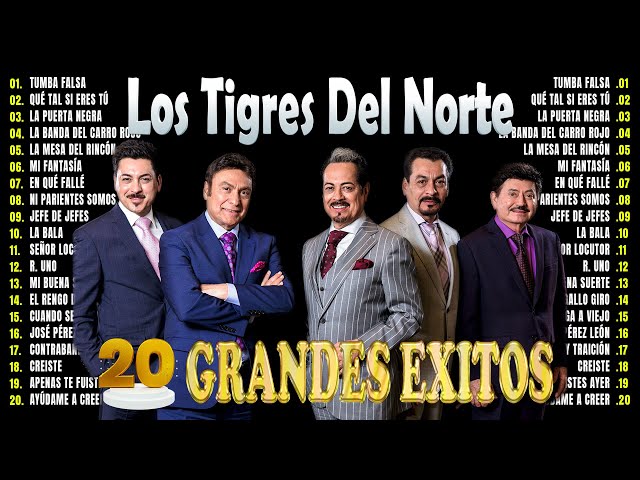 Los Tigres Del Norte - 1 Hora de Éxitos de Corridos de Los Tigres del Norte - RECUERDOS DEL AYER