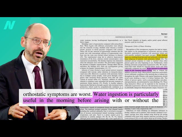 The Effect of Drinking Water on Adrenal Hormones