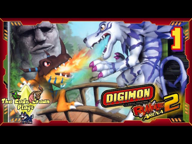 Meg Only Has One Strategy | The Code Crown Plays: Digimon Rumble Arena 2 (PS2 ver.)