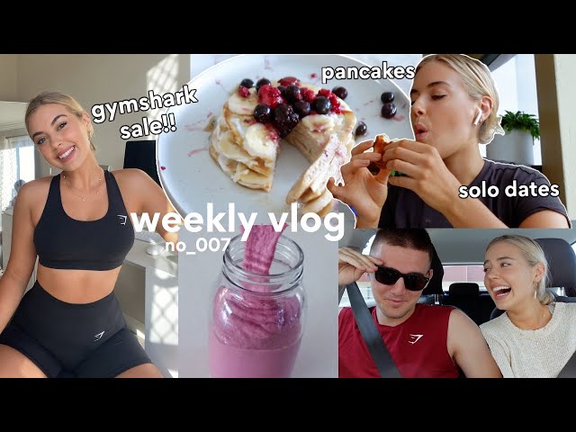 [WEEKLY VLOG] Healthy Recipes Ideas, Grocery Shop + Gymshark Try On! 🤍