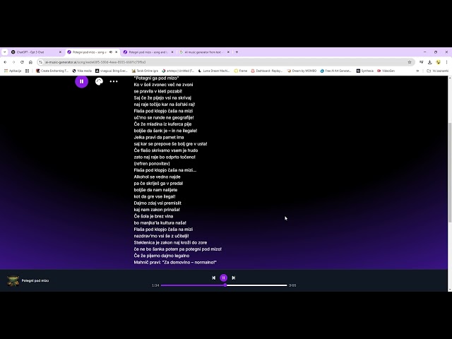 Potegni pod mizo   song and lyrics by jozebajker   ai music generator ai – Google Chrome 2025 02 14