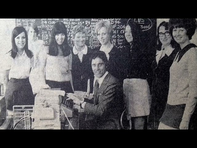 Sacha Distel 1970 visit to Pye Records Mitcham