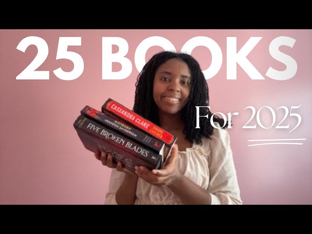 25 Books That I Must Read In 2025 | Fantasy, Romance, Contemporary, Japanese Lit, and More