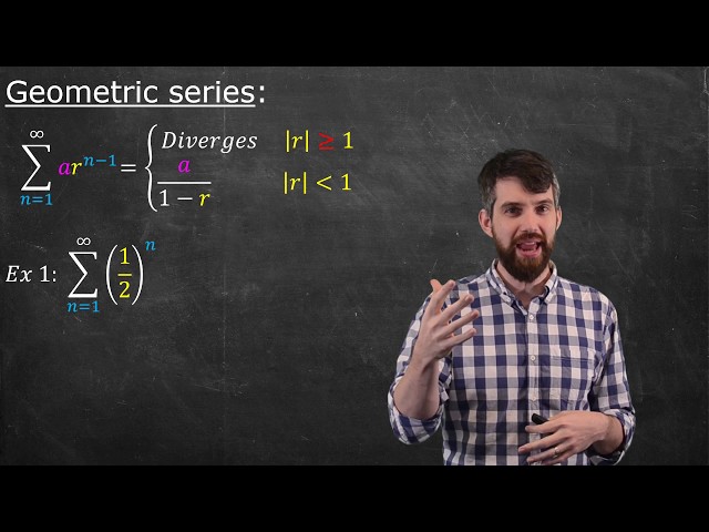 Geometric Series  | Convergence, Derivation, and Example