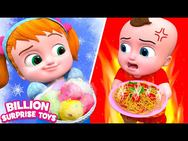 Sweet vs Spicy food challenge | Simblings Challenge | Funny Videos for Babies