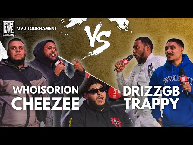 WHOISORION & CHEEZEE vs DRIZZGB & TRAPPY | PenGame Rap Battle 2024