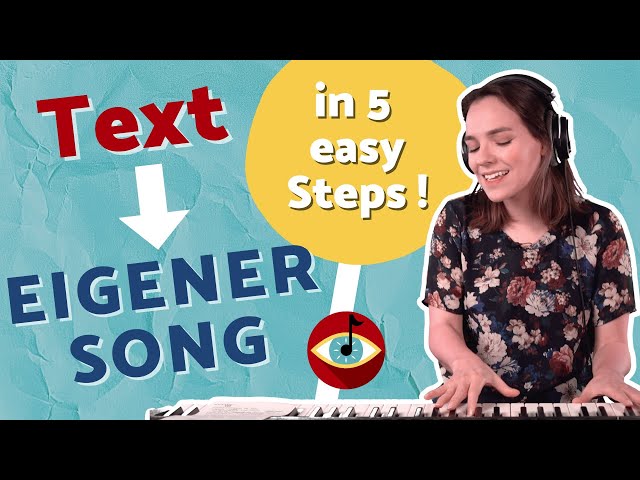 SONGTEXT in MUSIK verwandeln - in 5 Schritten zum EIGENEN SONG (inkl. LIVE-SONGWRITING)