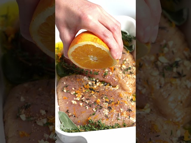 The Best Way To Make Juicy Turkey Tenderloin #shorts