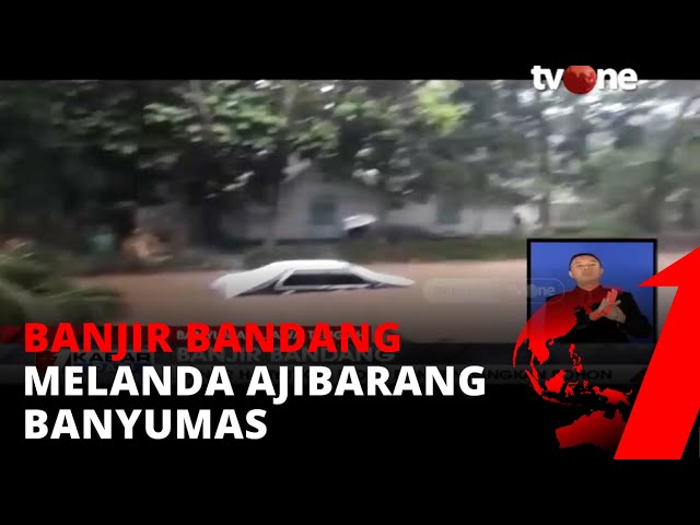 Banjir Bandang di Banyumas Seret Sebuah Mobil, Warga Histeris | tvOne