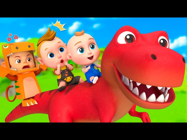 Meet T-Rex and Other Dinosaur Friends | Dinosaur Songs | Super Sumo Nursery Rhymes & Kids Songs