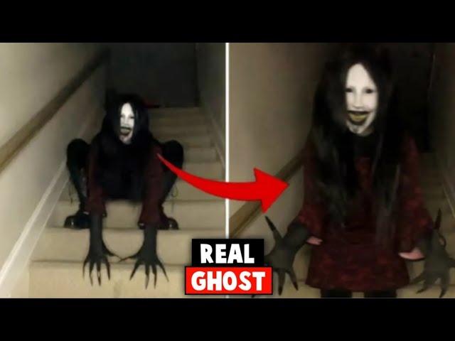 Top 10 Scary Ghost Videos To Cry Yourself For Sleep !