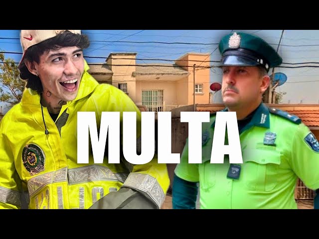 Me hago pasar de policia y me descubre un policia real 🚨 // ANDY