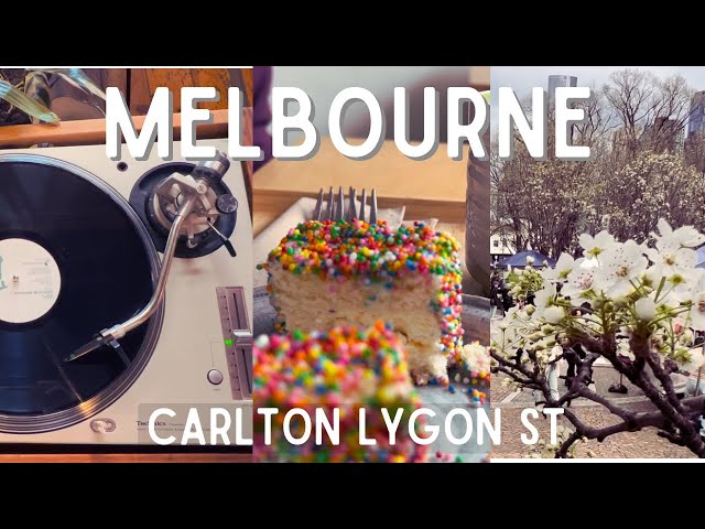 Melbourne Vlog | Carlton, Lygon street, Masterchef Tokyo Lamington, Mont Blanc, Hareruya Pantry