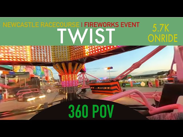 TWIST | REUBEN SLATERS | ONRIDE / 360 DEGREE POV | NEWCASTLE RACECOURSE FIREWORKS EVENT