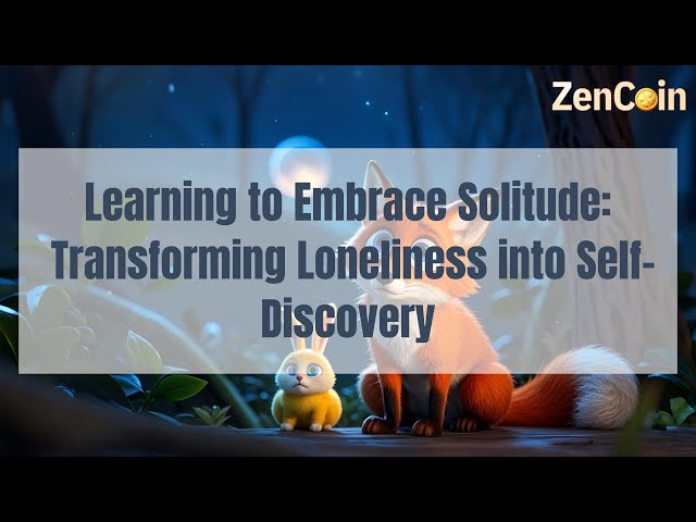 Learning to Embrace Solitude: Transforming Loneliness into Self-Discovery | 𝐙𝐞𝐧 𝐂𝐨𝐢𝐧