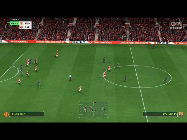 Manchester United Vs Barcelona FC 25 PS5 Pro