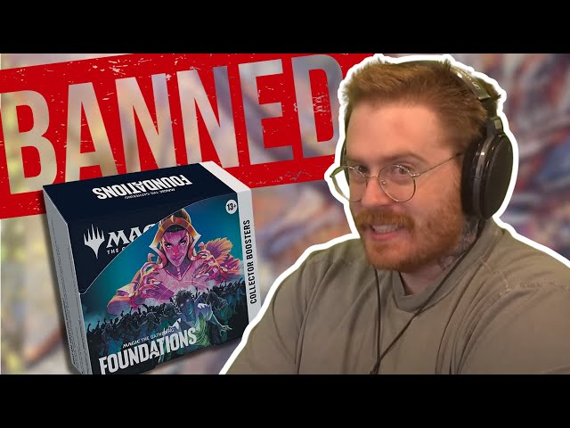 SHE GOT BANNED FOR THESE PULLS?! | MTG Foundations Break + Magic Mail