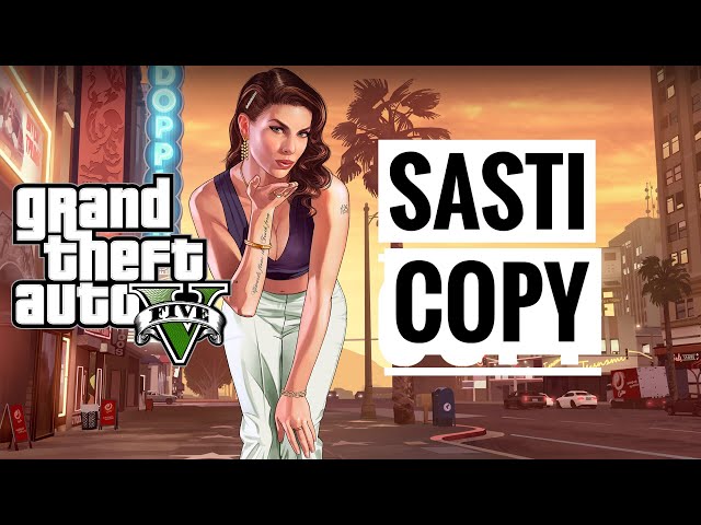 Gta 5 ki sasti copy | grand theft auto 5